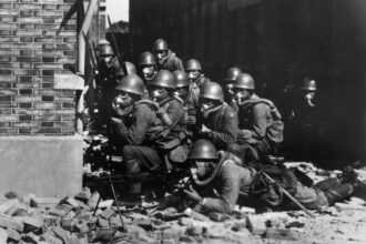 Japanese Special Naval Landing Forces in Battle of Shanghai 1937 -