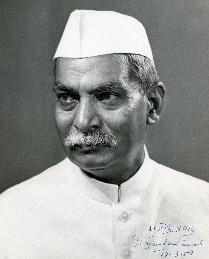 Rajendra Prasad Indian President signed image for Walter Nash NZ Prime Minister 1958 16017609534.jpg -